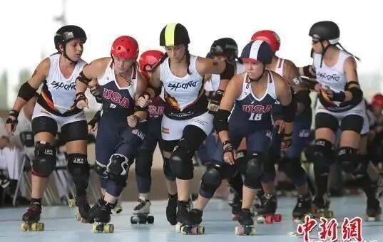 是一场速度与力量的对抗更是一个商机玩了这么久轮滑听说过轮滑阻拦吗？这(图2)