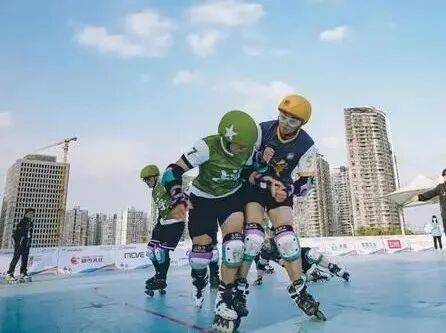 是一场速度与力量的对抗更是一个商机玩了这么久轮滑听说过轮滑阻拦吗？这(图9)